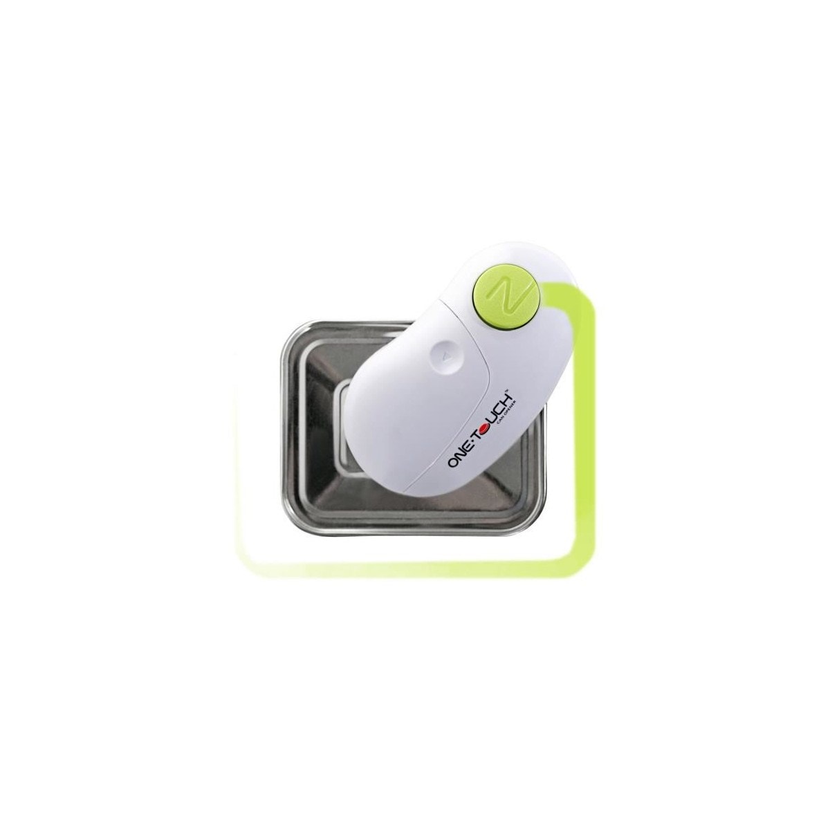 Ouvre-boîte électrique OneTouch – Ouverture Main Libre, Sans Effort – Design Breveté Révolutionnaire