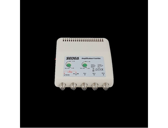 Antenne Tnt Reception Tres Difficile Amplificateur Antenne Tv Sedea Kit 1E Amplificateur TNT Réglable