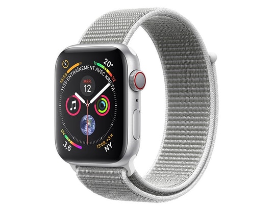 Montre connectée APPLE Watch Cell 40mm Silver boîtier aluminium