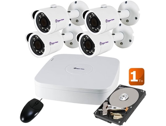 Enregistreur vidéo NVR 8CH, 6MP, POE, AI, HDD 1TB - COMELIT IPNVR008N06PA