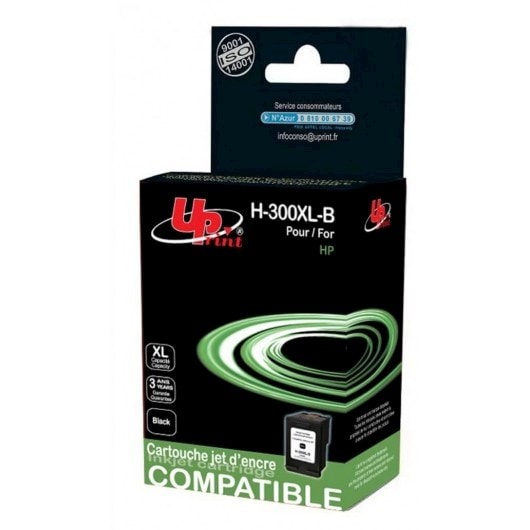 Cartouche compatible HP 300 XL Black (Noir