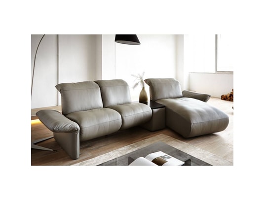Canapé Convertible 2 Places Koinor Vittoria - Beige, Fonction Manuelle, Tissu, Occasion