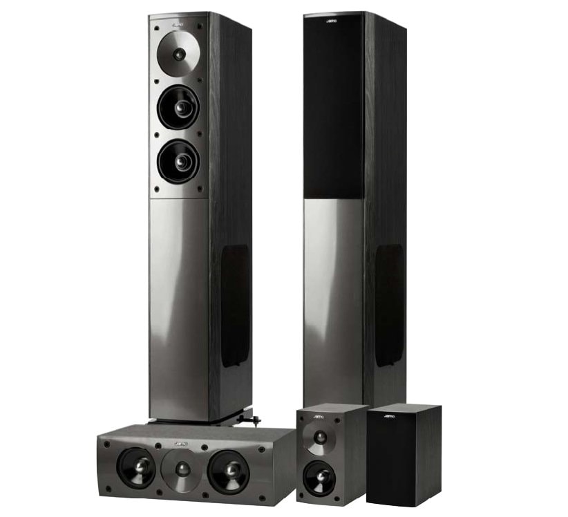 Jamo S803 HCS Bois blanc Packs enceintes home-cinéma sur