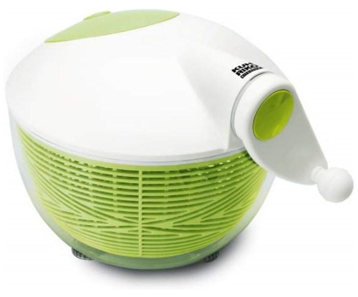 Essoreuse à Salade KUHN RIKON 26 Cm - Manivelle Facile, Idéale Pour Laitue, Herbes Et Légumes