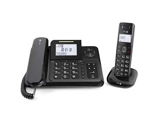 TELEPHONE SENOIR FILAIRE GROSSE TOUCHE + TEL S/FIL DORO Pas Cher
