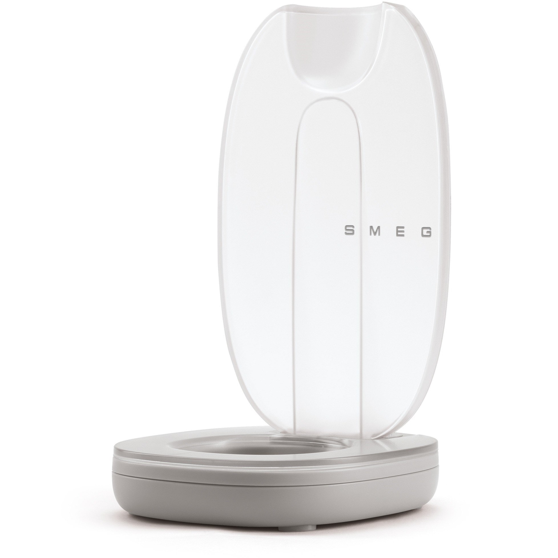 SMEG HBHD01 Support Pour Mixeur HBF - Base Amovible En Tritan, Nettoyage Facile, Blanc