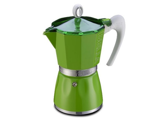 Cafetière Italienne 3 Tasses Vert Pastel – Moka Exclusive Bialetti, Design Vintage Réinventé Made In Italy