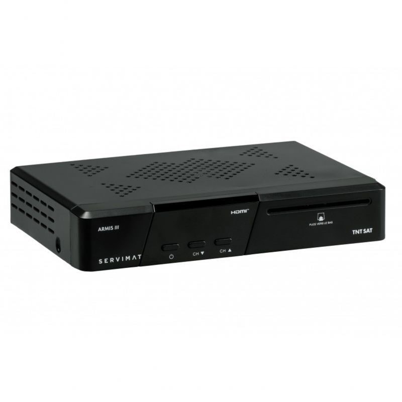 Servimat Vega III HD TNTSAT - Décodeur Satellite TNT pour Camping