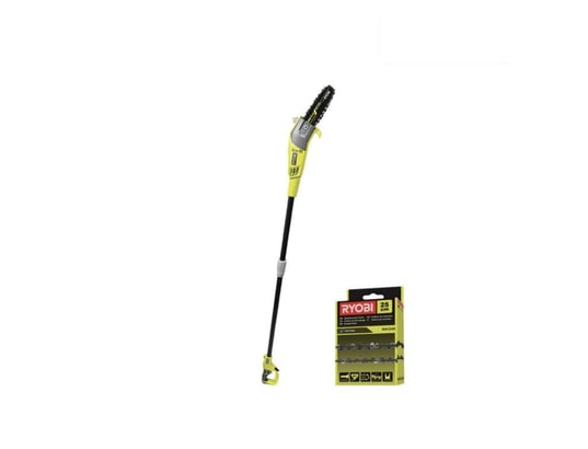 Pack ryobi élagueur électrique sur perche rpp755e chaîne 25cm