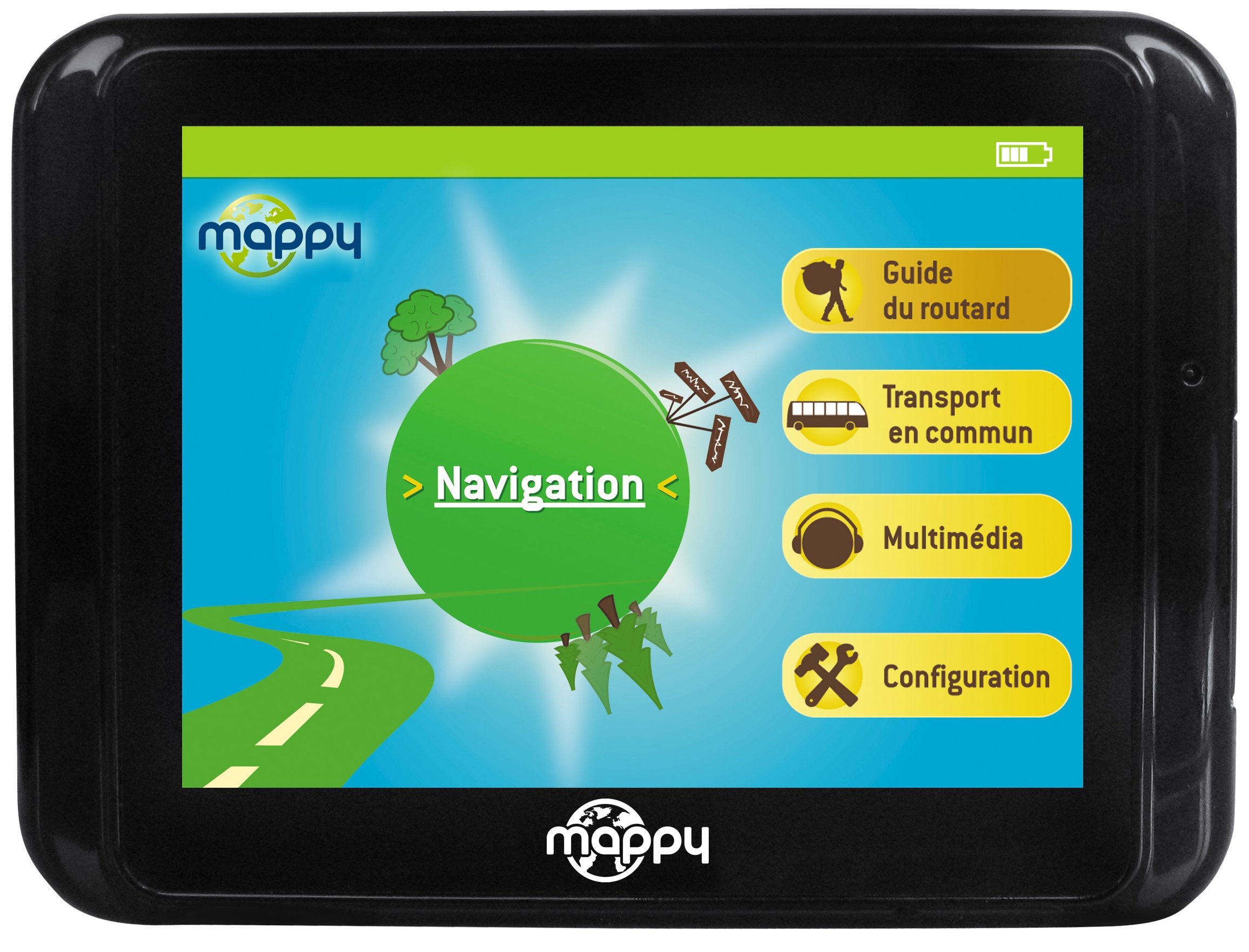 CHERCHE CARTE FRANCE GPS MAPPY MINI FRANCE visual data 3