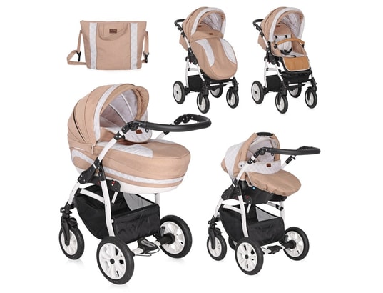 Poussette cheap trio beige