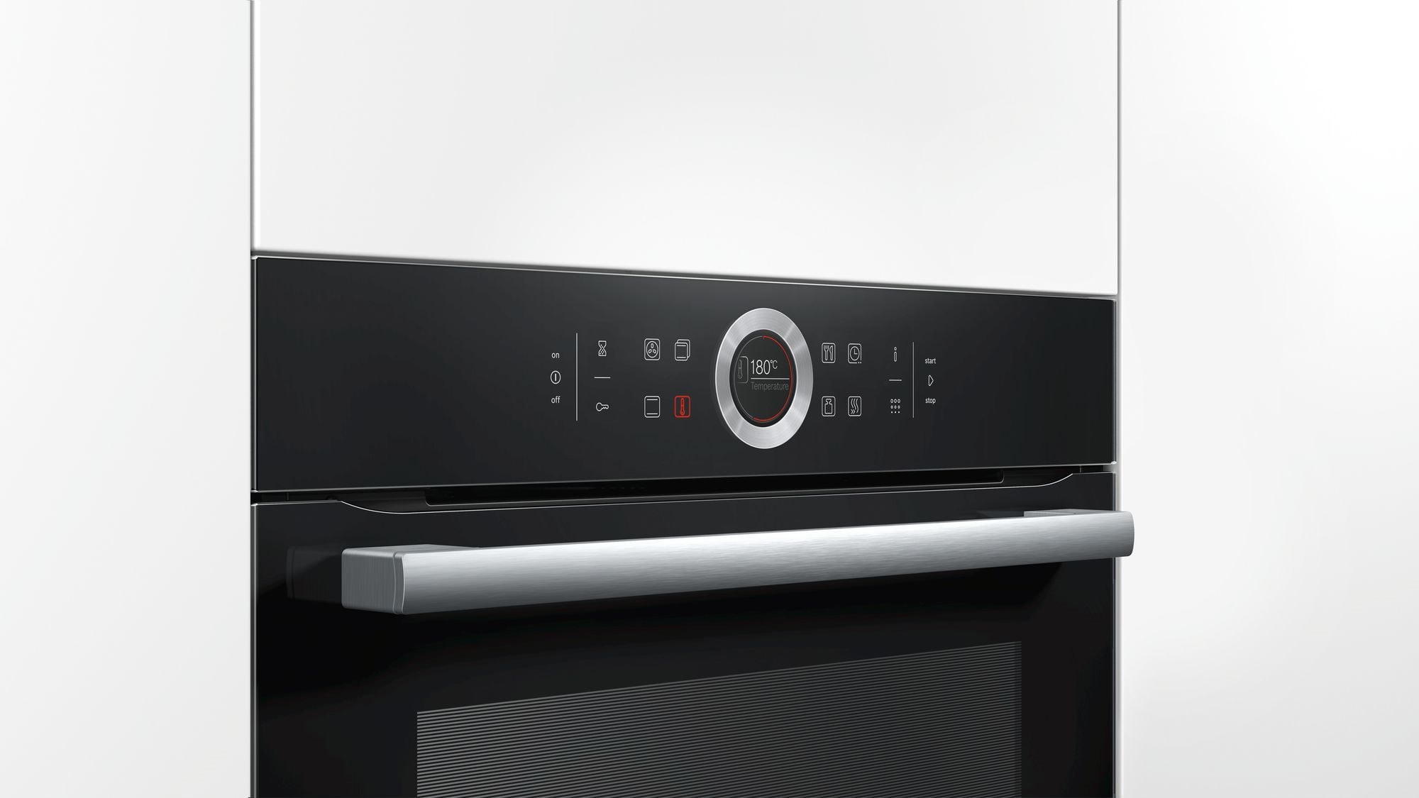 Four encastrable pyrolyse BOSCH HBG672BB1S Série 8 Noir Home Connect BFL634GB1 Pas Cher