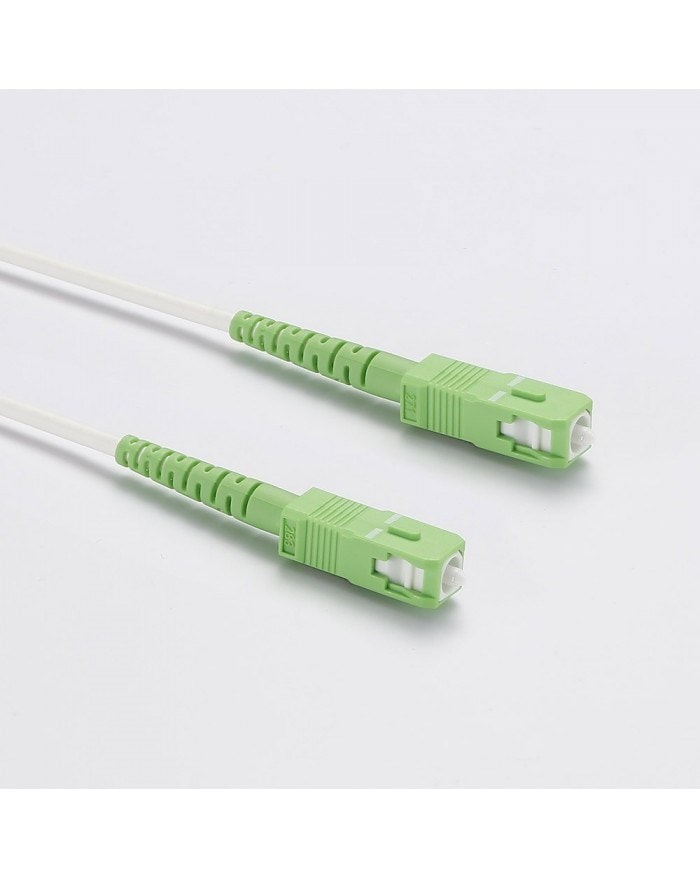 Câble Fibre Optique 10m Pour Box Free - Blanc, Connexion Fiable Pour Votre Internet - 4