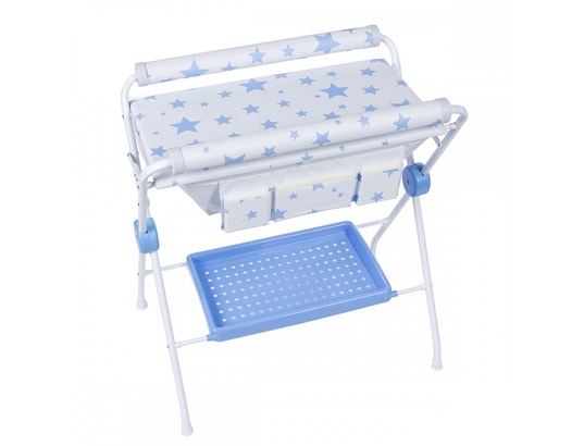 Baignoire Bébé Plastimyr MOB Avec Tiroirs Et Table à Langer - Commode Tout-en-un Blanche - 3