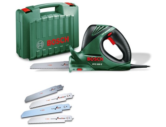 Scie égoïne BOSCH PFZ 500E + 3 lames