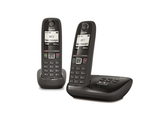 Téléphone Sans Fil Gigaset A540 DUO - DECT/GAP - Écran Rétroéclairé - Mains Libres - Répertoire 150 Contacts - Autonomie 200h