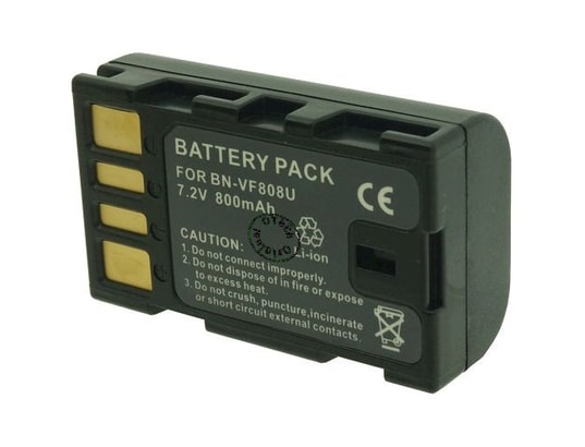 Batterie Compatible JVC GR-DF540E - Remplacement Haute Capacité & Sécurité - Marque Otech - 10