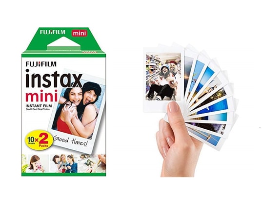 Papier photo CANON 1x2 Fujifilm instax mini Film Pas Cher UBALDI