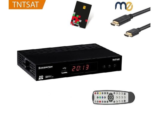 TNTSAT Satellite Récepteur TNT décodeur - + câble HDMI 1.5 M -AVEC ...