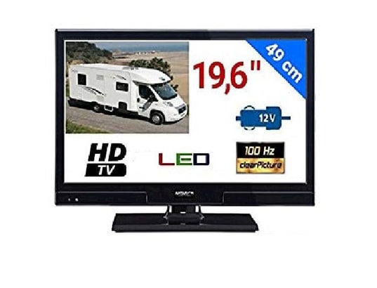 TELEVISEUR LED 196 49cm 12V HD TNTHD TVLT20 Pour Camping Car ANTARION