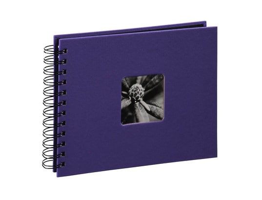 Album Foto HAMA Fine Art Rosa - Con Spirale, 50 Pagine 24x17 Cm, Cartoncino Nero E Fogli Protettivi - Foto 4