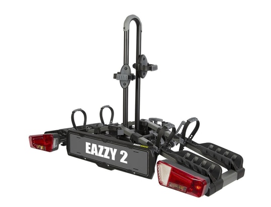 Test du porte-vélo BUZZRACER 4 : plateforme pour 4 vélos sur attelage
