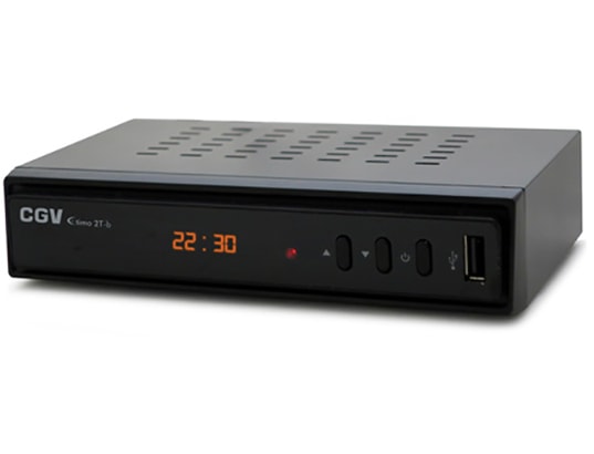 Décodeur TNT HD CGV ETIMO FP-2 - Récepteur Et Enregistreur Numérique Terrestre - Full HD 1080p