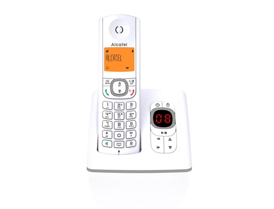 ALCATEL F530 SOLO VOICE TÉLÉPHONE SANS FIL RÉPONDEUR GRIS ALCATEL HOME