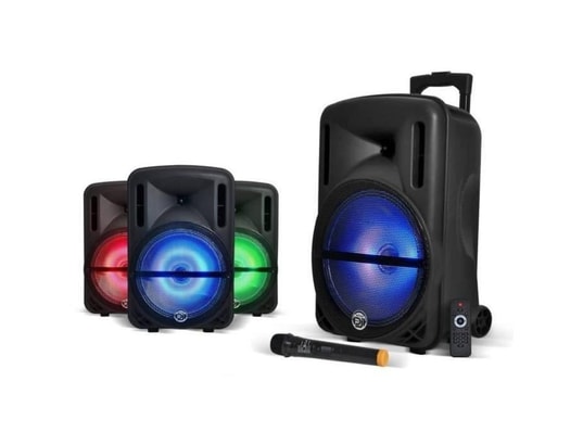 Mydeejay Djoon Enceinte Autonome Led Bluetooth Usb W My Deejay