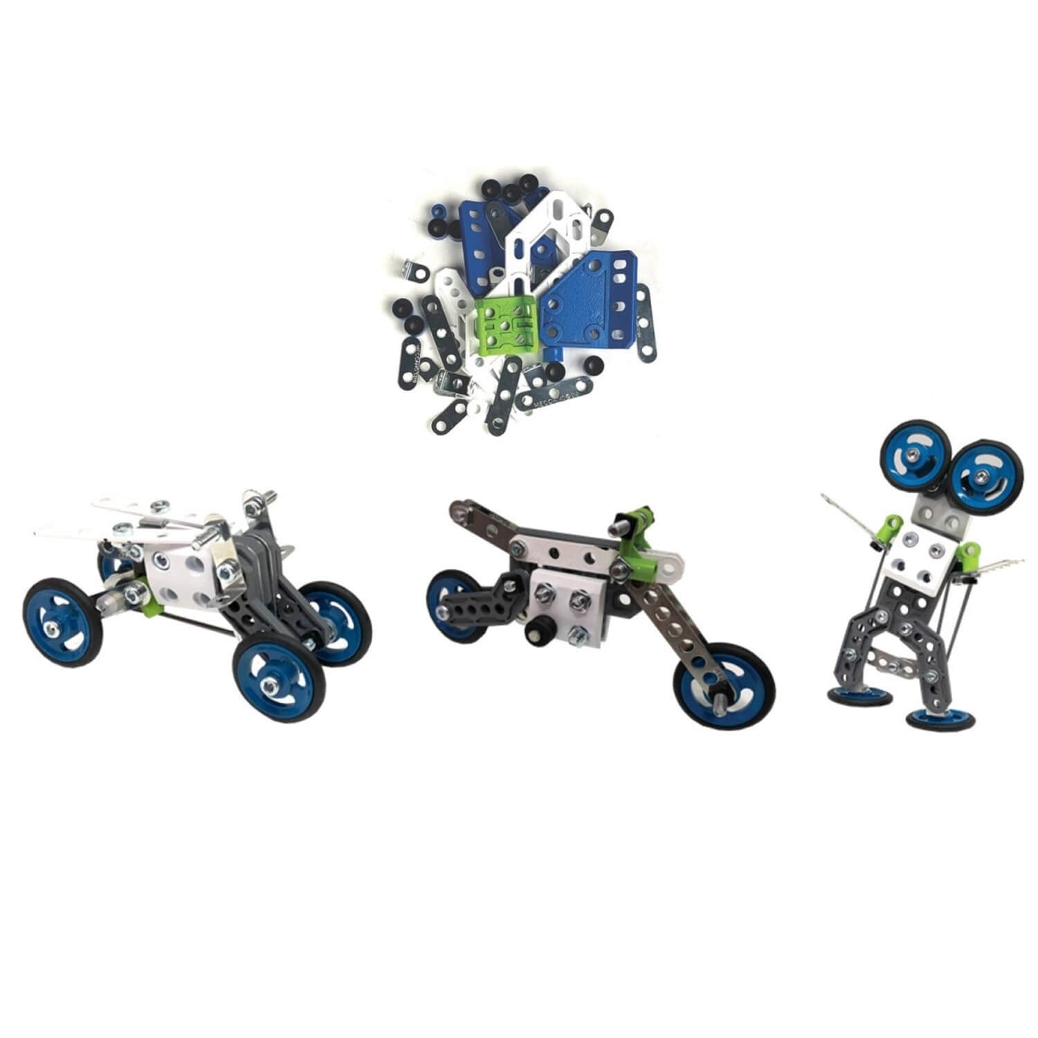 Meccano Kit d inventions Montages rapides MECCANO Pas Cher UBALDI