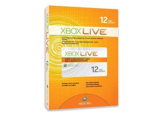 Carte Xbox Live MICROSOFT Gold 12 mois Pas Cher - UBALDI.com