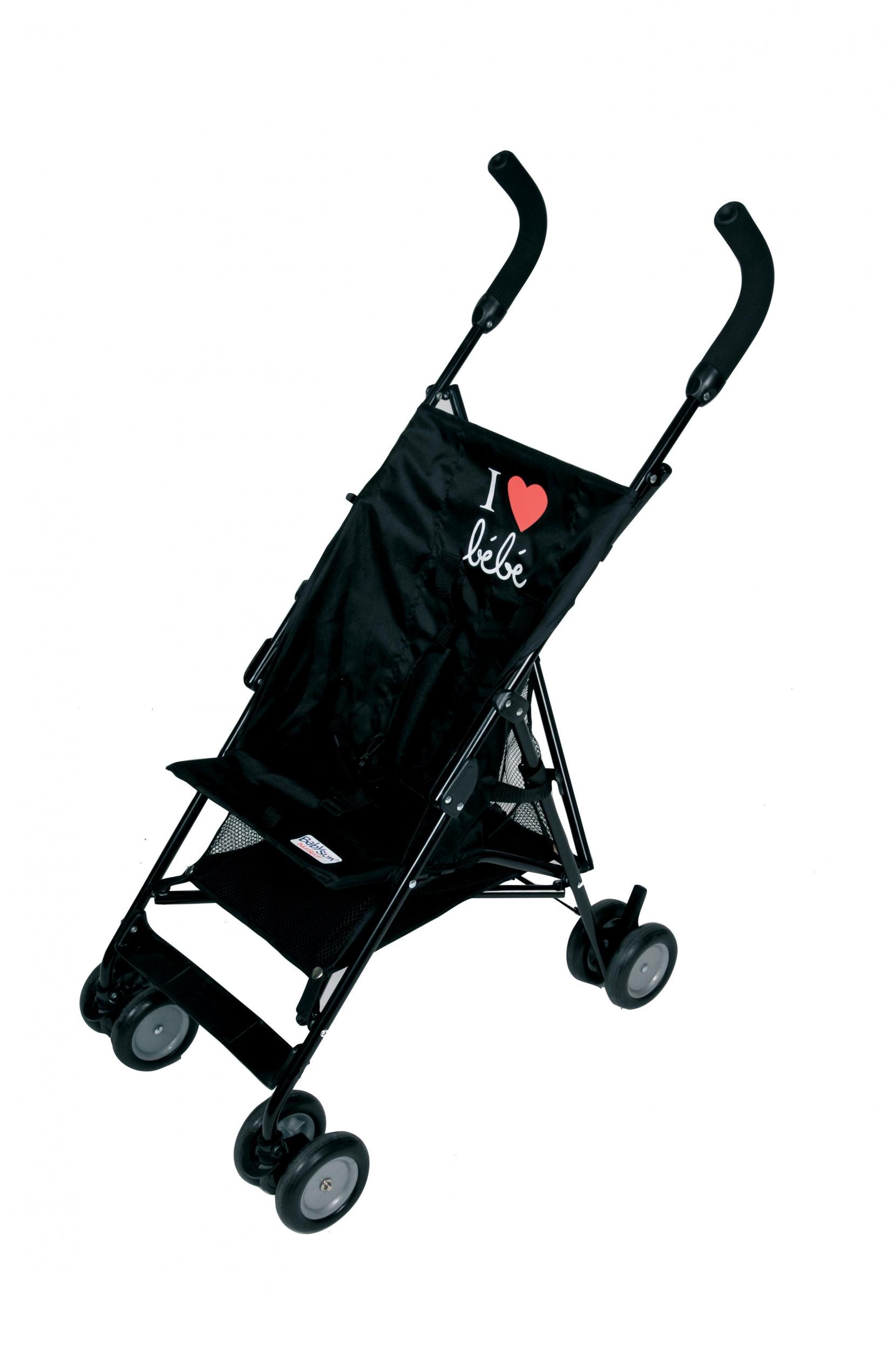 Poussette canne BABYSUN NURSERY Buggy I love Bebe GU006 Pas Cher UBALDI