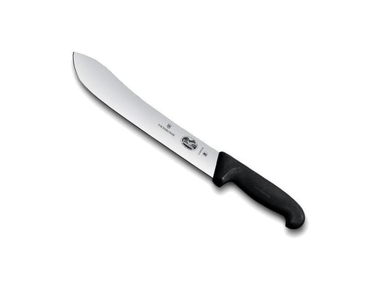 Victorinox Coltello Da Macello Scimitarra 36 Cm – Lama In Acciaio E Manico Fibrox 5.7403.36