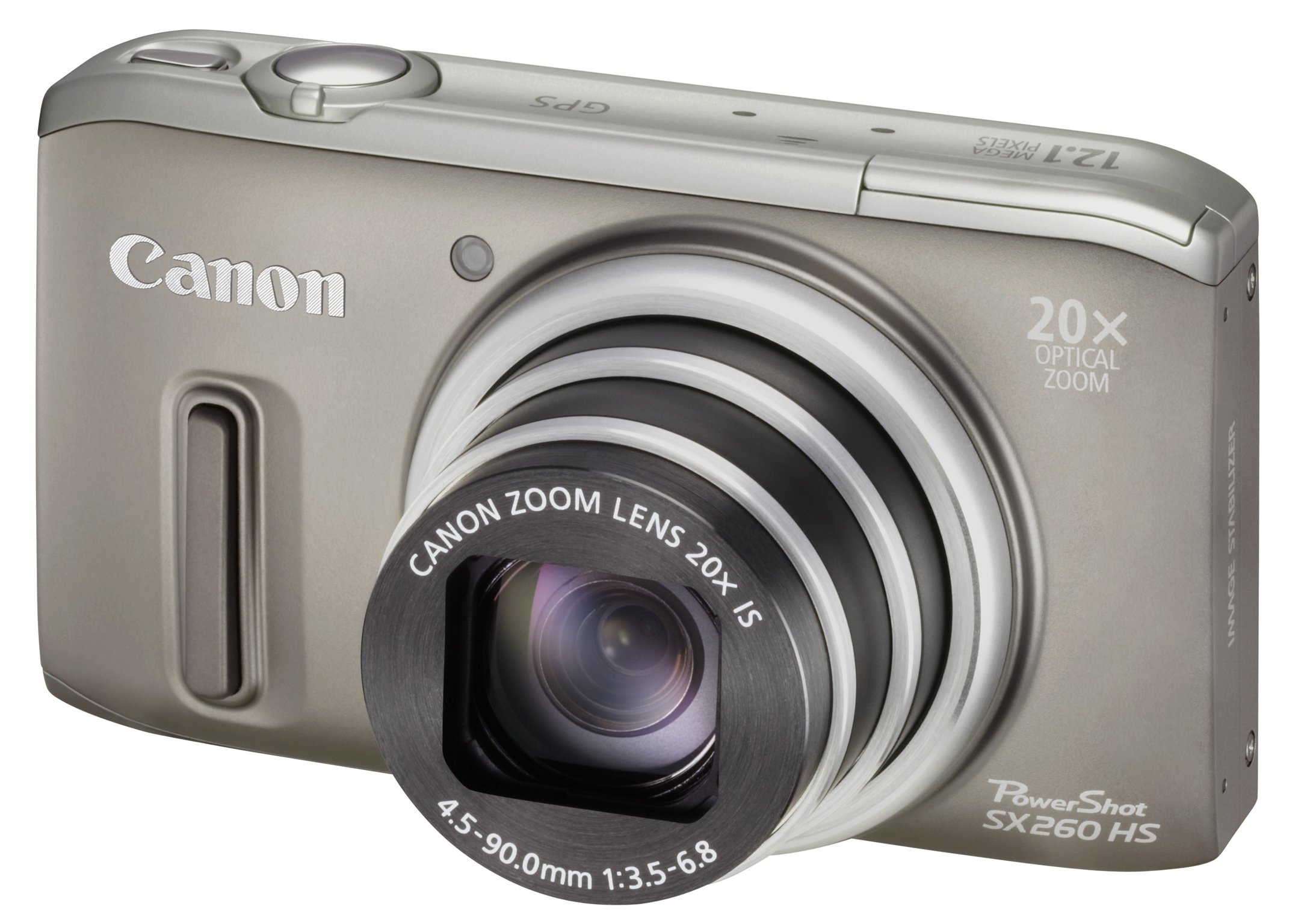 Appareil Photo Canon PowerShot A1200, Compact, 12.1 MP, Zoom Optique 4x, Argenté, Occasion