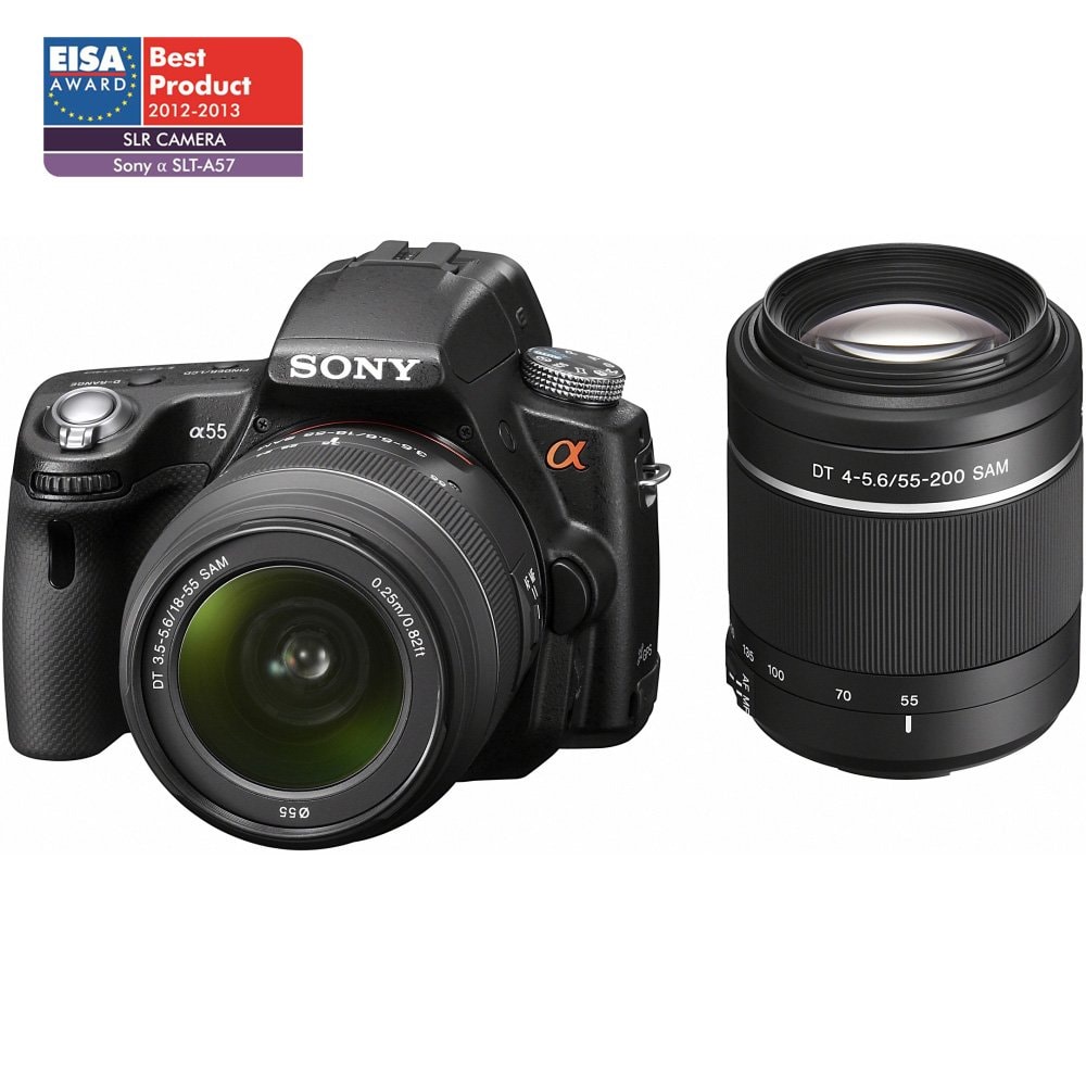 Appareils photo numériques noirs Sony Alpha