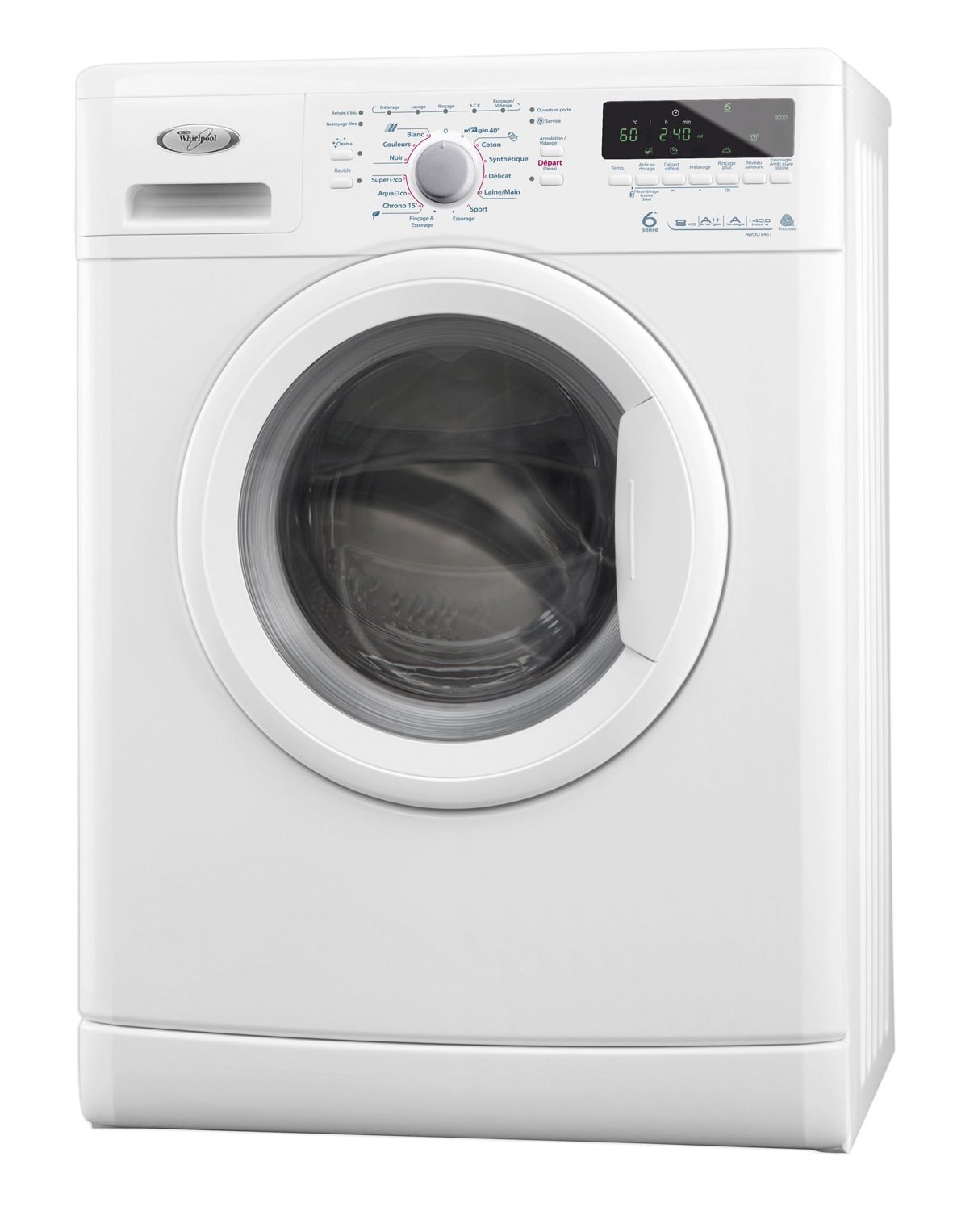 Lave Linge Frontal Whirlpool Awod Pas Cher Ubaldi Com