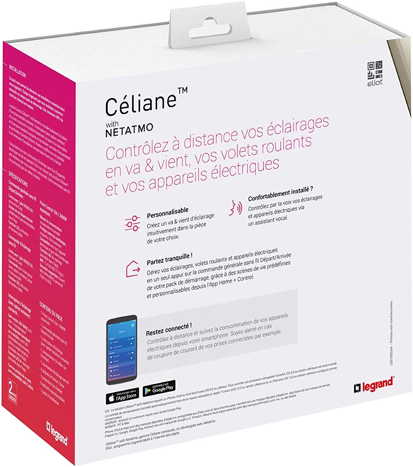 Legrand 067700 Pack de Démarrage Installation Connectée Céliane avec