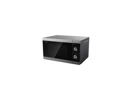 SHARP YC-GG02E-B - Four À Micro-Ondes 20L 800W Contrôle Numérique Grill Noir