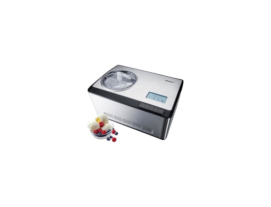 STEBA 055800 IC180 Sorbetiere 2 L - 180 W - 3 programmes - Inox et noir ...
