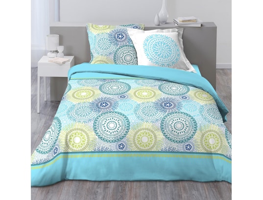 Parure Housse De Couette Little Princess – 140x200 Cm + Taie 63x63 Cm, Microfibre Imprimée Réversible