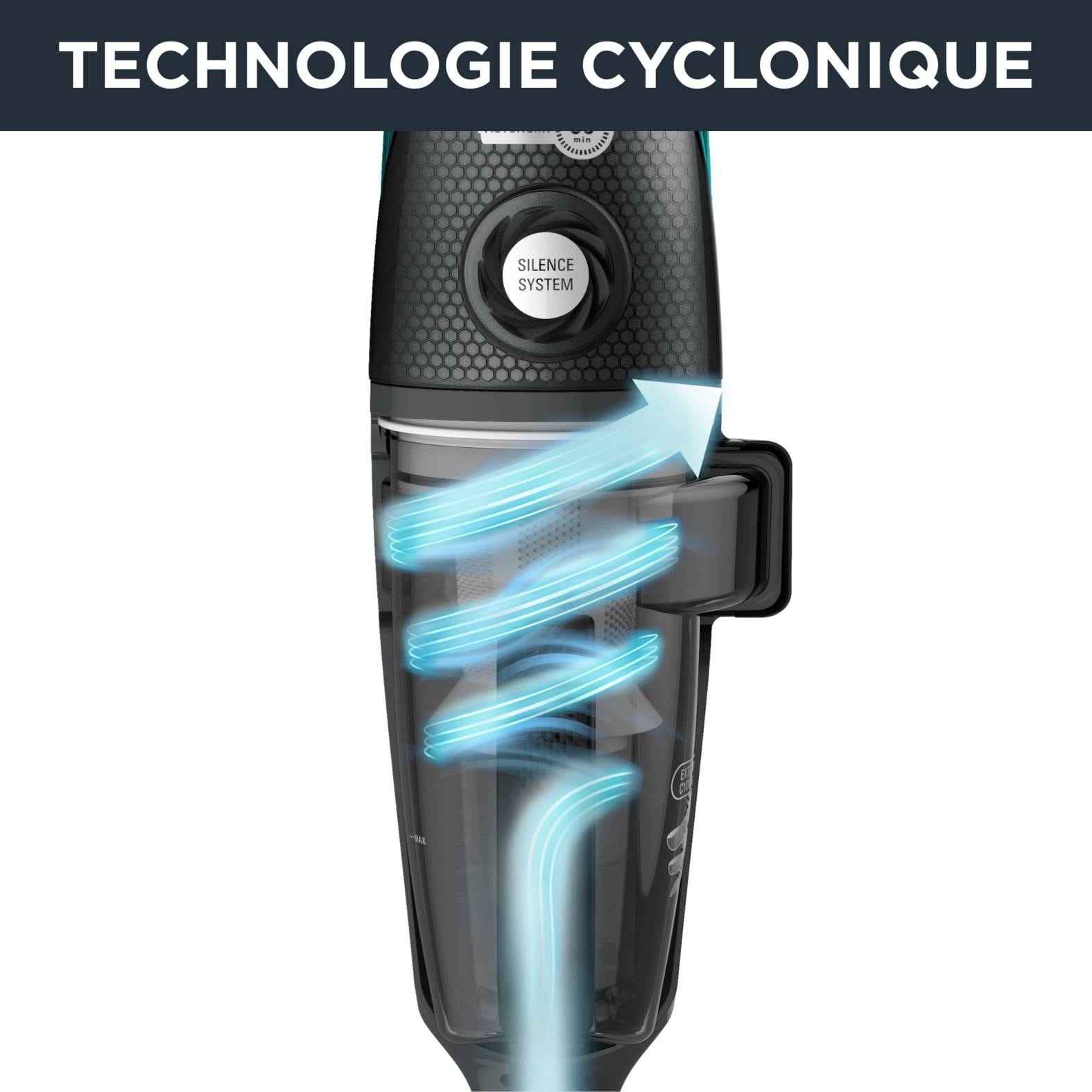 ROWENTA RH9155WO Air Force Serenity Aspirateur balai sans fil sans sac ROWENTA RH9155WO Air Force Serenity Aspirateur balai sans fil sans sac