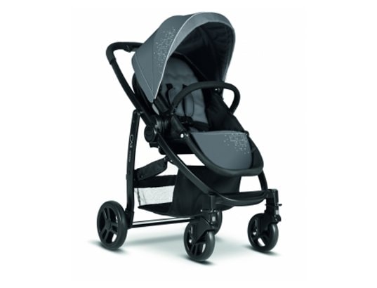 Poussette combiné GRACO Evo Travel System Charcoal Pas Cher