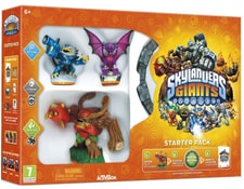Jeu Skylanders Giants Sur Wii + 3 Figurines Géantes - Occasion Très Bon état - Complet Avec Boîte Et Instructions