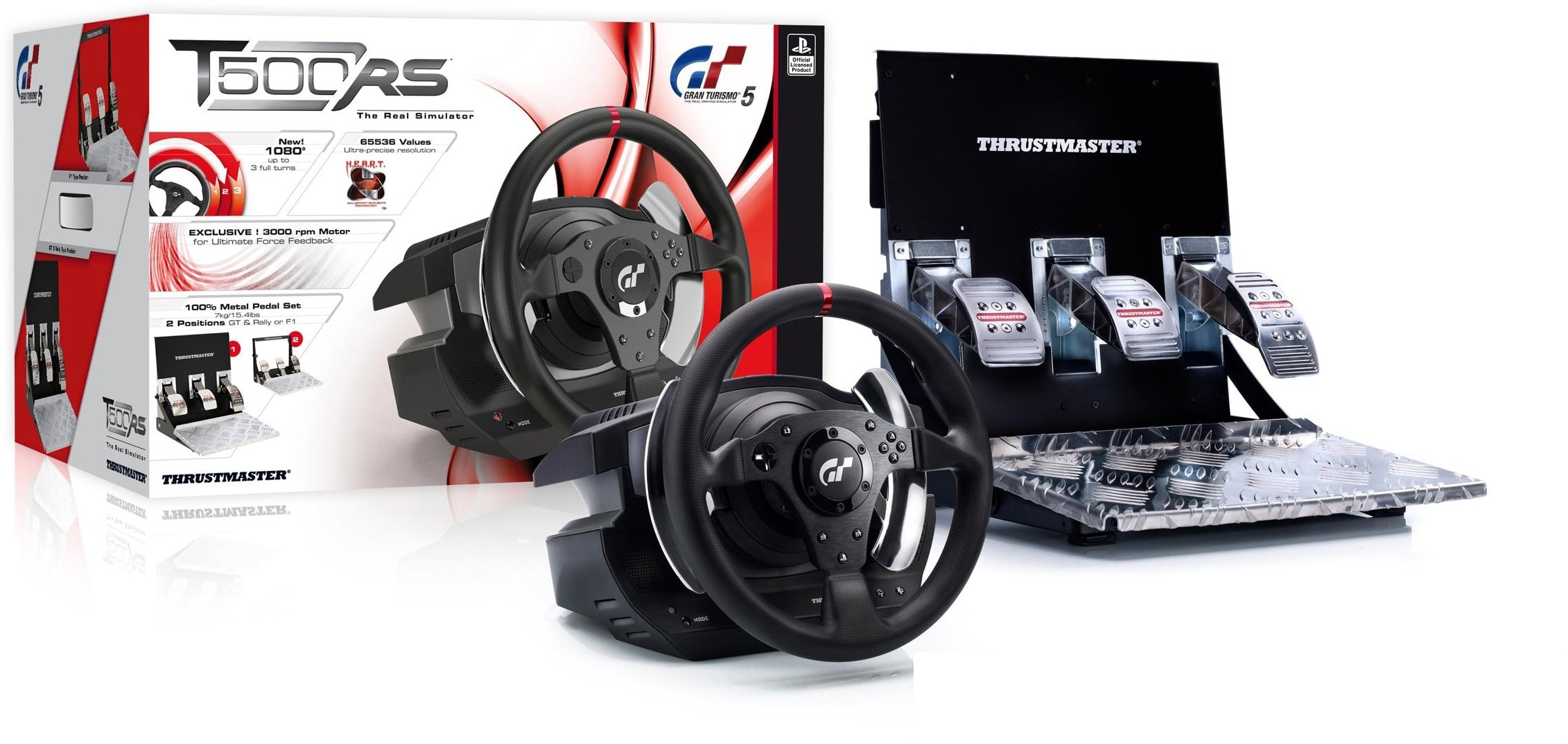 Volant PS3 THRUSTMASTER T500 RS Racing Wheel Official GRAN