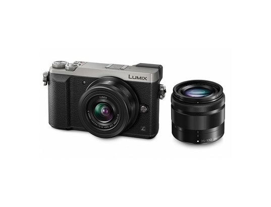 PANASONIC LUMIX GX80 Silver + 12-32 + 35-100 PANASONIC