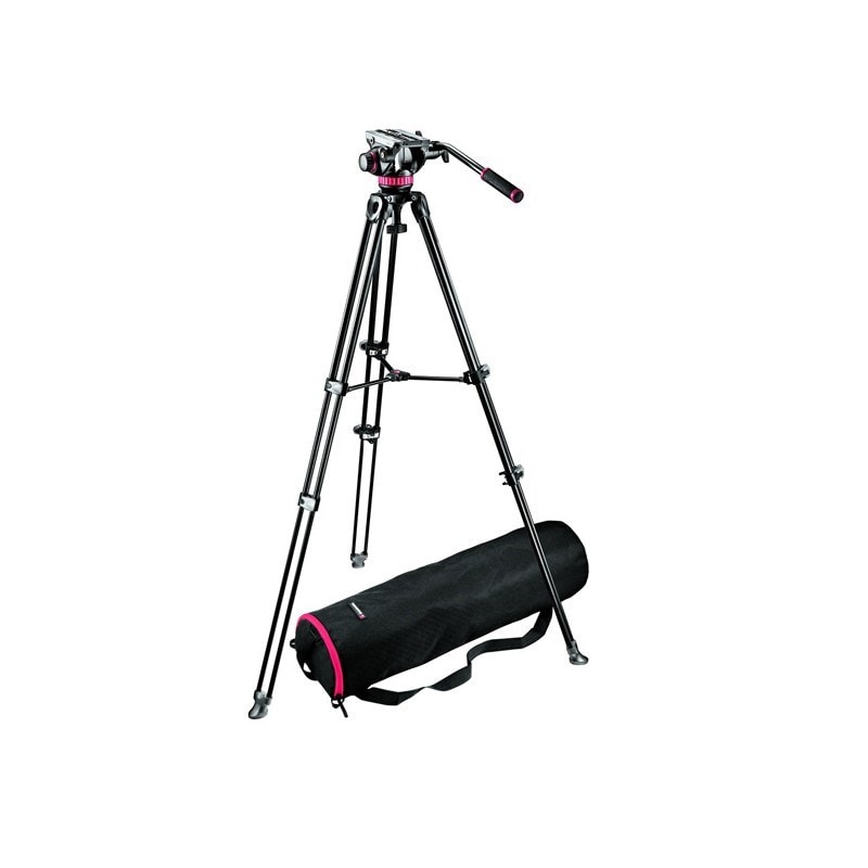 Kit de Vídeo Profesional Manfrotto 546GB + Cabezal MVH502