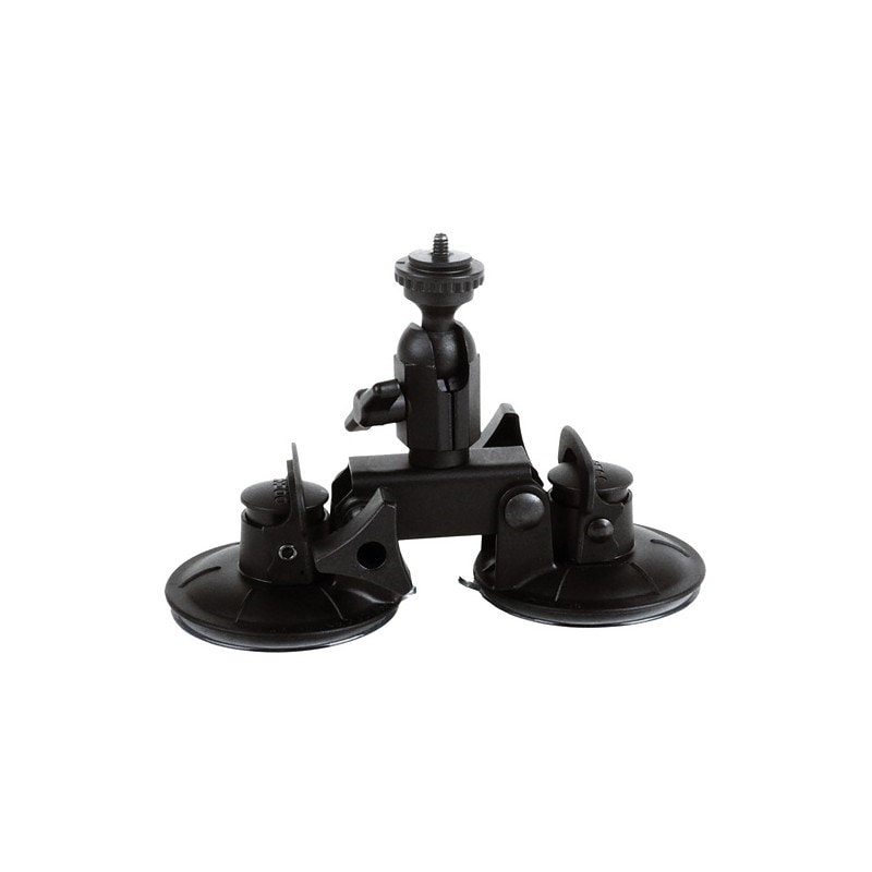 Ventouse Delkin Fat Gecko Micro Noir - Fixation Solide Pour Caméra Sur Surfaces Lisses - 12