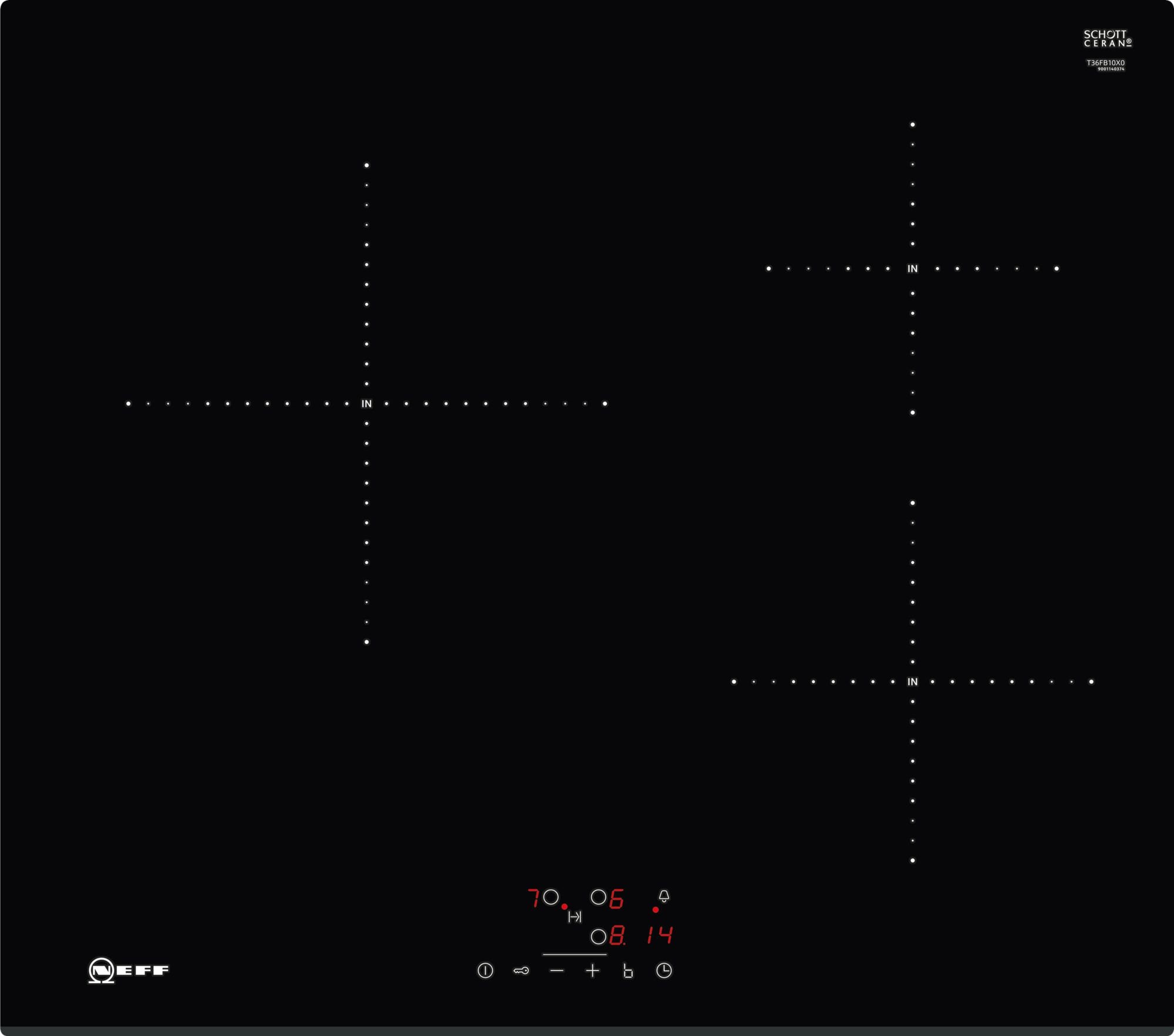 NEFF T36FB10X0 Plaque induction Pas Cher