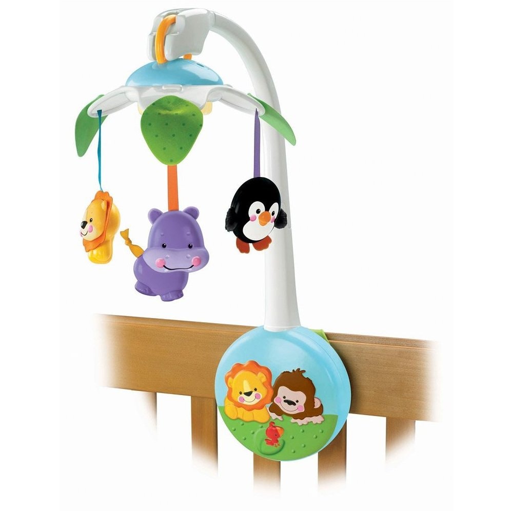 Fisher-Price Mobile Animaux 3 En 1 Koala – Jouet Bébé Berceau, Poussette Et Portable Dès La Naissance, Musique Relaxante