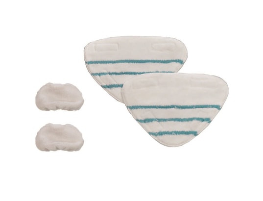 Lot De 4 Tampons Microfibre Pour Balai Vapeur Morphy Richards - Lavables, Réutilisables, Compatibles 720020 720021 720502